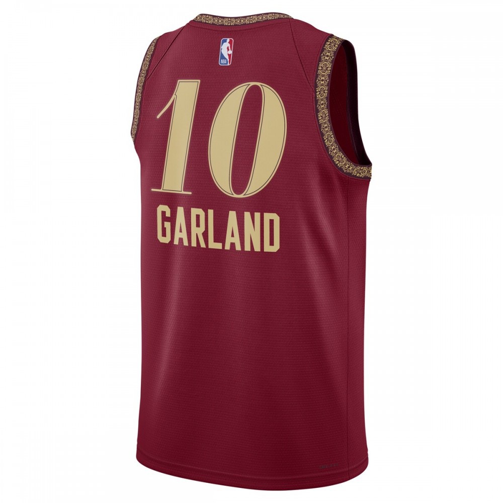 Darius Garland Cleveland Cavaliers Unisex 2023/24 Swingman Jersey - Wine - City Edition-Pro Kit Vault | Brand New 26/27 Sports Jerseys